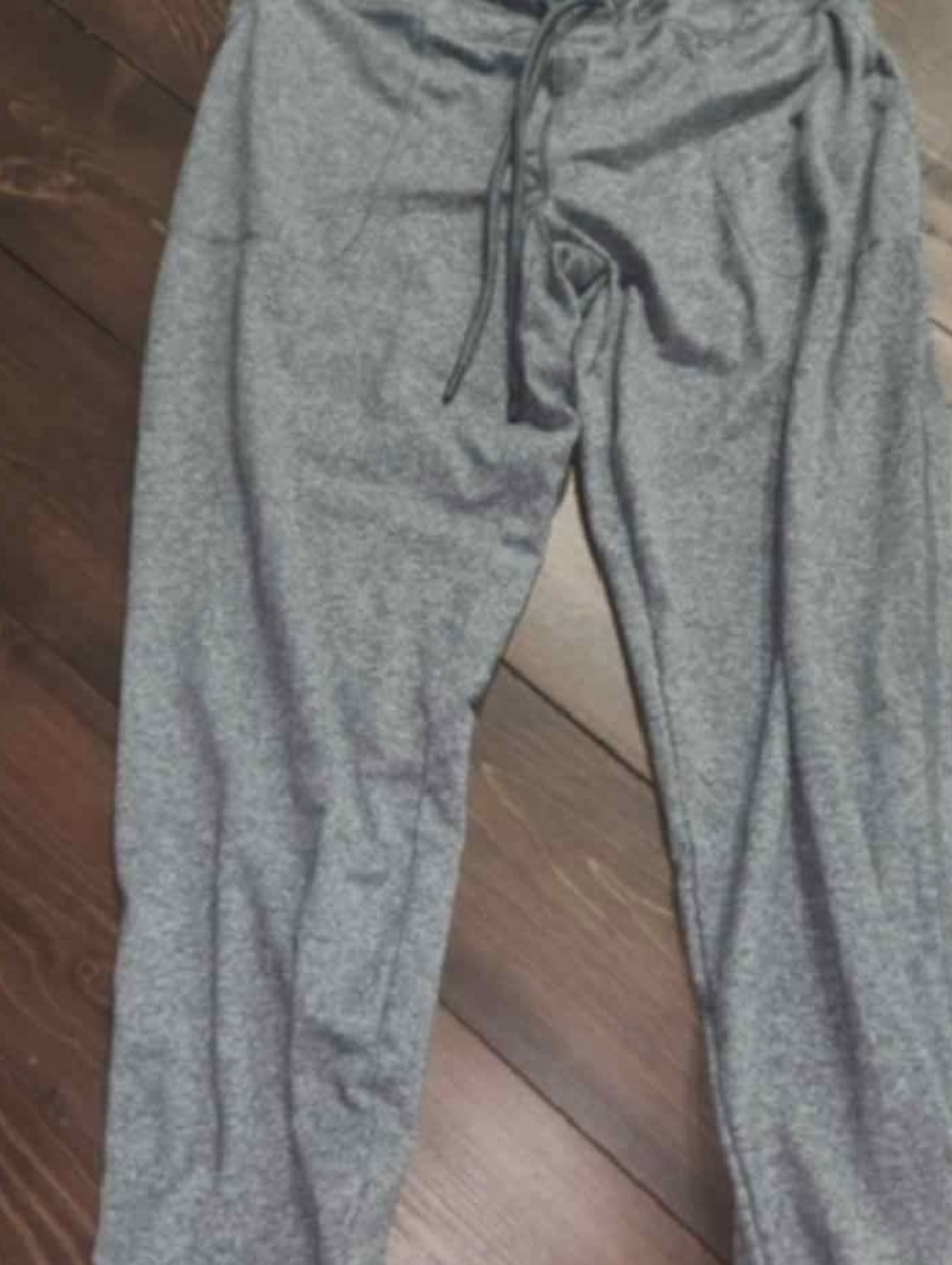 Heather Gray Drawstring Lounge Pants